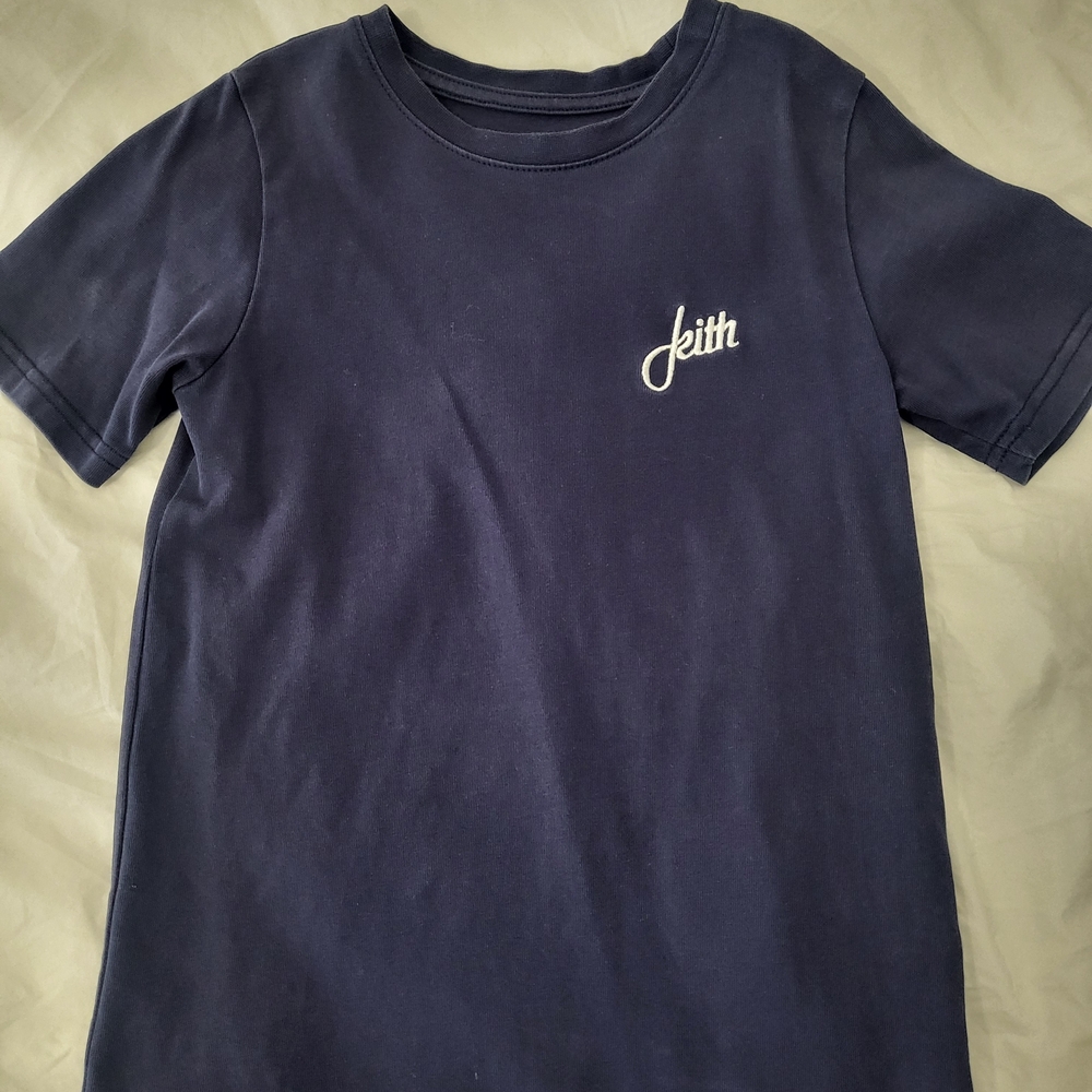 Kith Kids Navy Blue T-Shirt Size 7